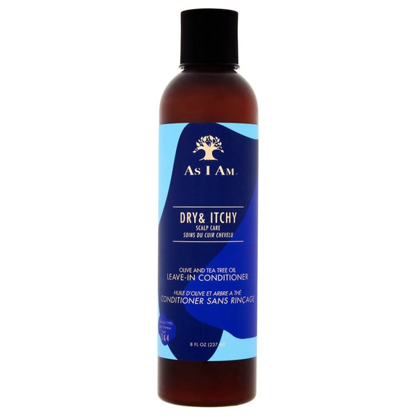 As I Am Dry and Itchy Scalp Care Olive and Tea Tree Oil Leave in Balsamo 237ml