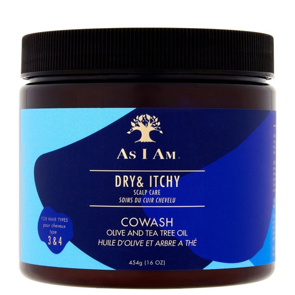 As I Am Dry and Itchy Scalp Care Olive and Tea Tree Oil Co-Wash 454g
