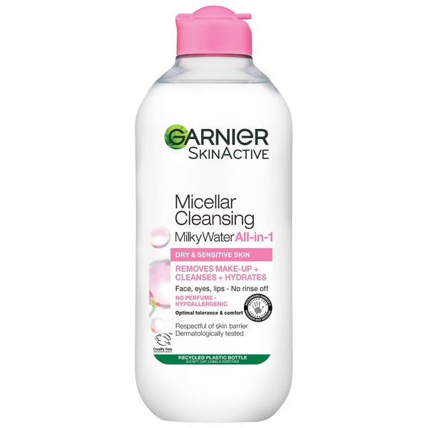 Garnier Micellar Milk Cleansing Water and Makeup Remover 400ml