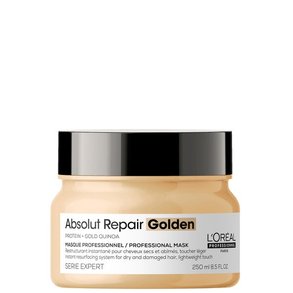ماسك Absolut Repair الذهبي خفيف الوزن ضمن مجموعة Serié Expert من L'Oréal Professionnel (250 مل)