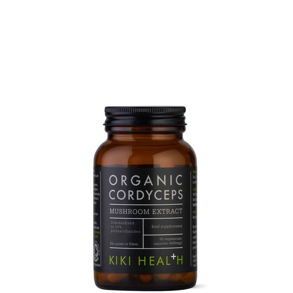 KIKI Health Organic Cordyceps Extract Mushroom (60 Vegicaps)