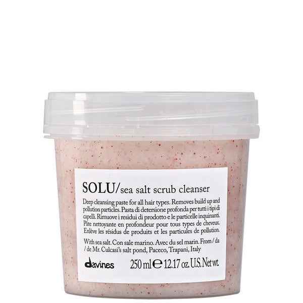 Davines SOLU Sea Salt Scrub Cleanser 250ml