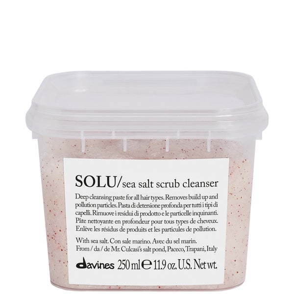 Davines SOLU Sea Salt Scrub Cleanser 250ml