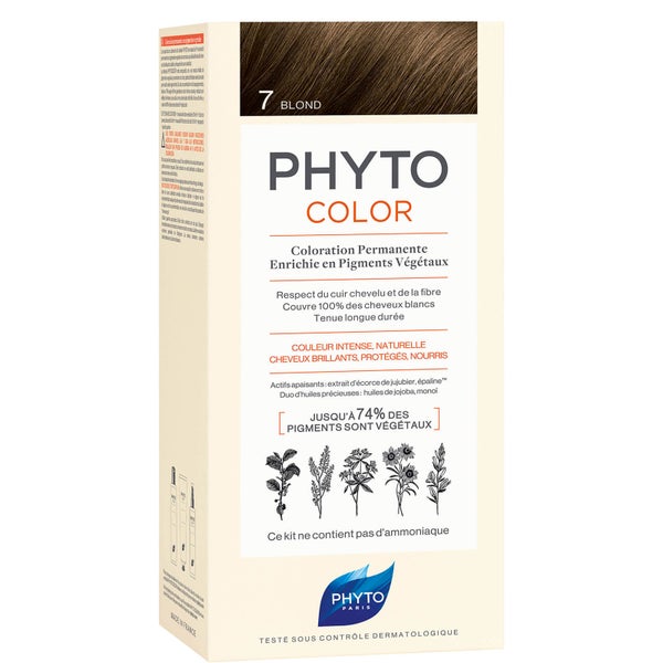 Phyto Hair Colour by Phytocolor - 7 Blonde 180g