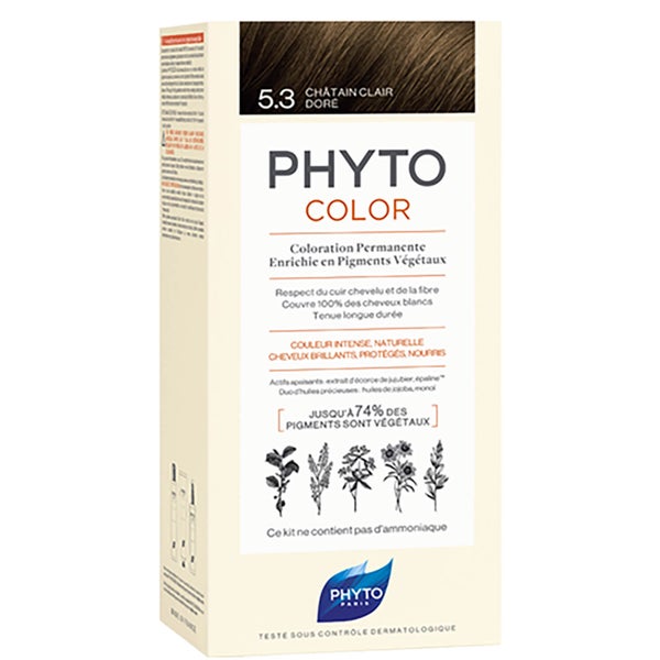 Phyto Hair Colour by Phytocolor - 5.3 Light Golden Brown 180g