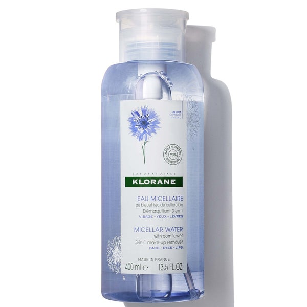 KLORANE Soothing Micellar Cleanser with Organic Cornflower for Sensitive Skin 400ml