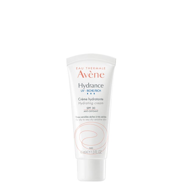 Avène Hydrance Rich-UV Hydrating Cream SPF30 Moisturiser for Dehydrated Skin krem nawilżający do skóry 40 ml
