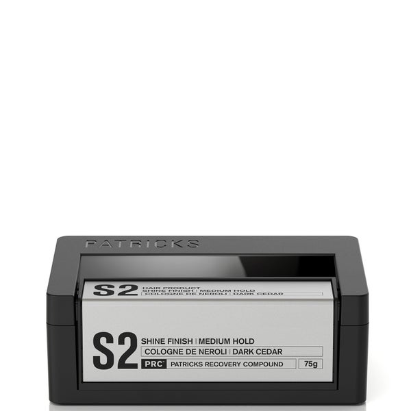 Patricks S2 Shine Finish Medium Hold Styling Product 75g
