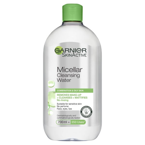 Garnier Micellar Water Purifying Facial Cleanser and Makeup Remover for Combination Skin 700ml