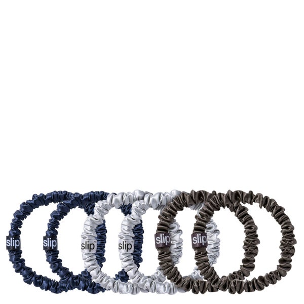 Slip Pure Silk 6-Pack Skinny Scrunchies (6 piece)