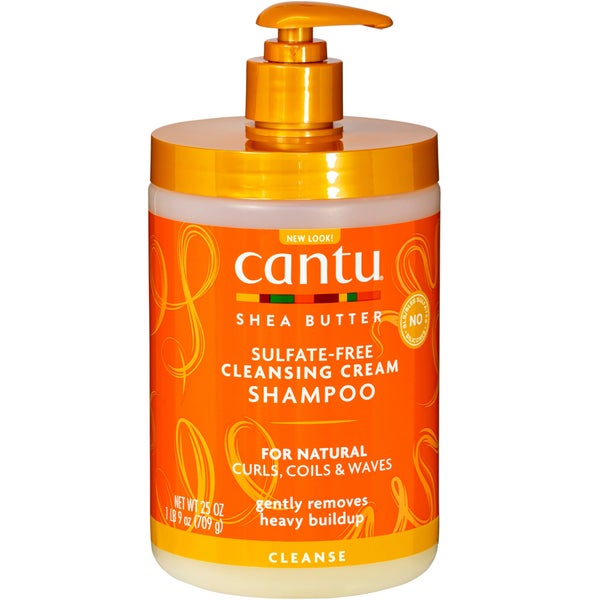 Cantu Sheaboter voor Natuurlijk Haar Cleansing Crème Shampoo – Salonformaat 25 oz