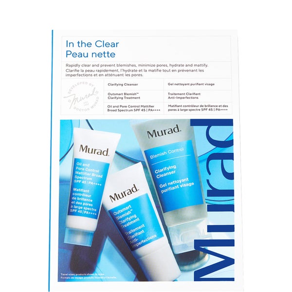 Murad in the Clear Set (Worth £43.00)