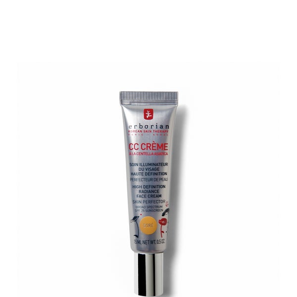 CC Cream 15ml - Base de maquillaje hidratante de cobertura media con FPS25 para todo tipo de piel (Varios tonos)