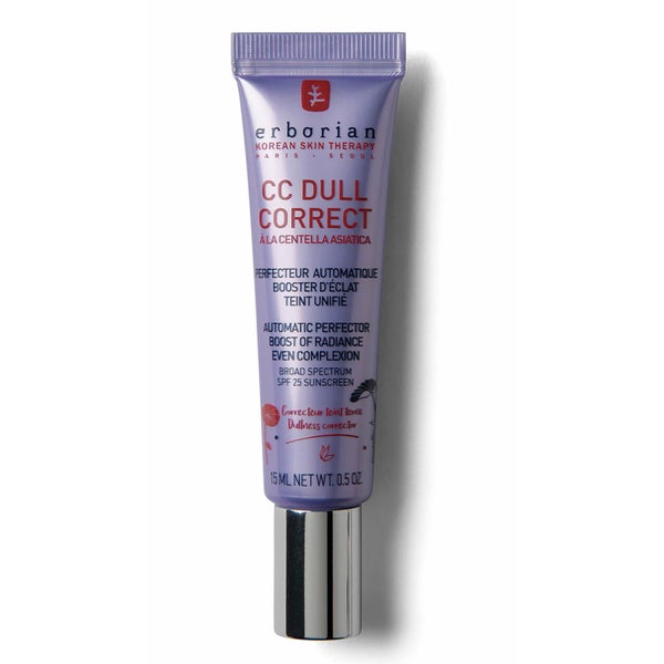 Erborian CC Dull Correct - Colour Correcting Anti-Dull Cream With Brightening Effect SPF25 Travel Size 15ml 