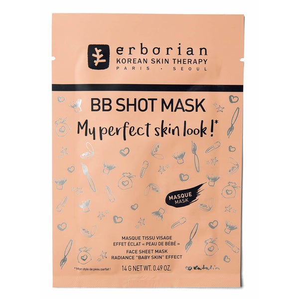 BB Shot Mask - Maschera in tessuto per un effetto "pelle da bambino"