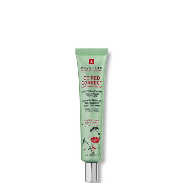 Erborian CC Red Correct - Colour Correcting Anti-Redness Cream With Soothing Effect SPF25 45ml