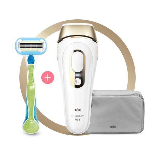 Braun Silk·expert Pro 5 PL5014 IPL, White/Gold