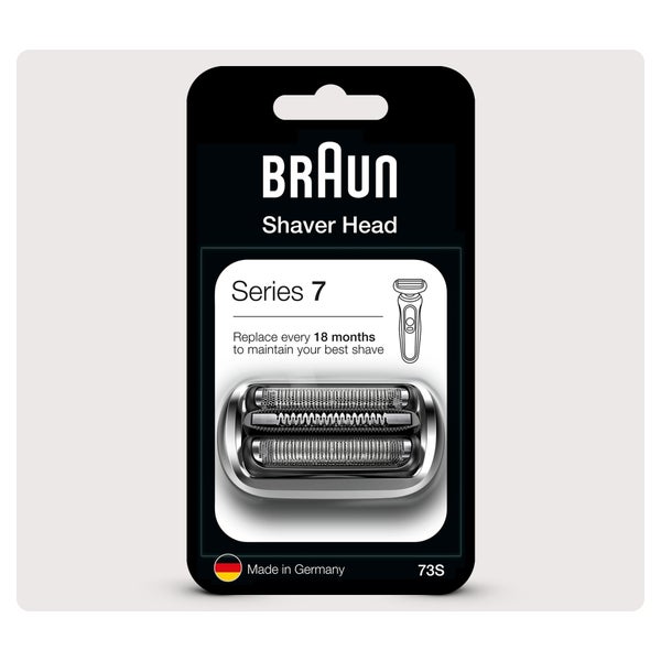 Braun Series 7 73S Electric Shaver Head Replacement, Silver