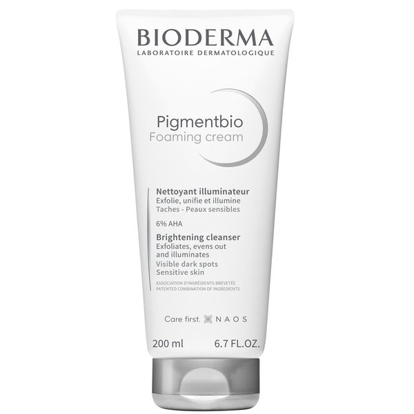 Bioderma Pigmentbio Foaming Cream Detergente esfoliante schiarente per pelle luminosa