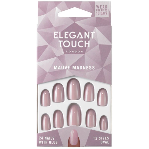 Elegant Touch Mauve Madness Nails