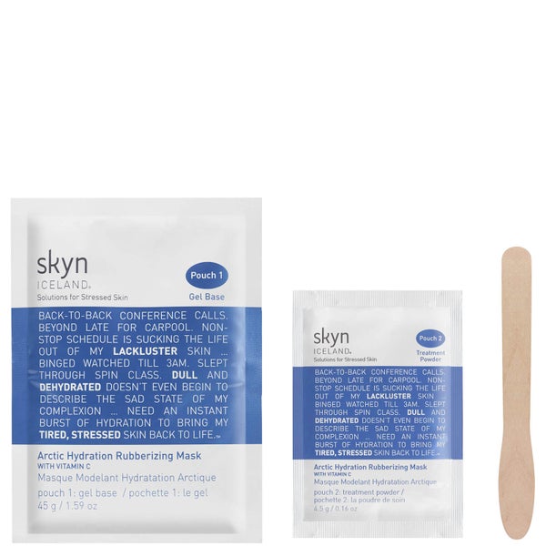 skyn ICELAND Arctic Hydration Rubberizing Mask 148.5g (Pack of 3)
