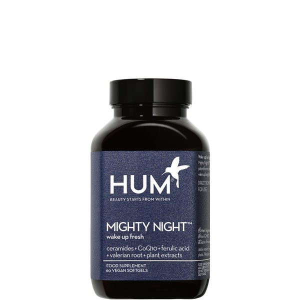 HUM Nutrition Mighty Night Overnight Skin Cell Renewal Supplement (60 tablets)