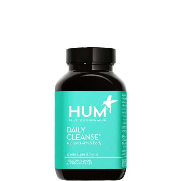 HUM Nutrition Daily Cleanse Clear Skin and Body Detox Supplement (60 Vegan Capsules, 30 Days)