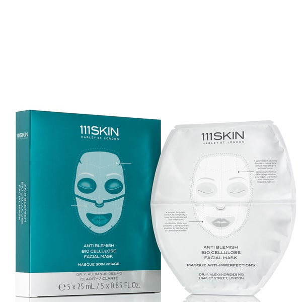 111SKIN Anti Blemish Bio Cellulose Facial Mask Box