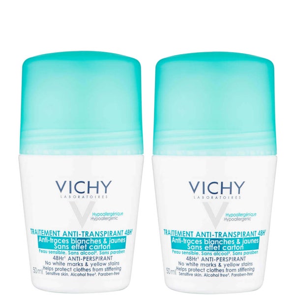 VICHY No Marks Roll-on Deodorant Duo 50ml