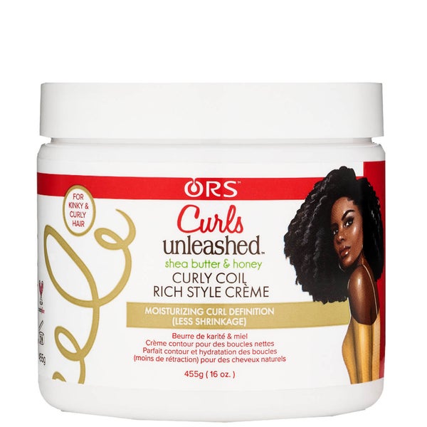 ORS Curls Unleashed Shea Butter and Honey Curl Defining Crème 454g