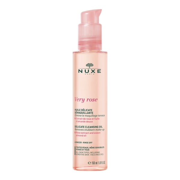 Huile Délicate Démaquillante, Very Rose 150 ml