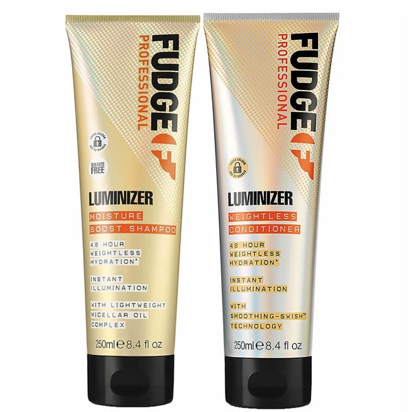 Fudge Professional Luminizer Shampoo, Conditioner and Hed Shine Bundle (Worth £40.00)
