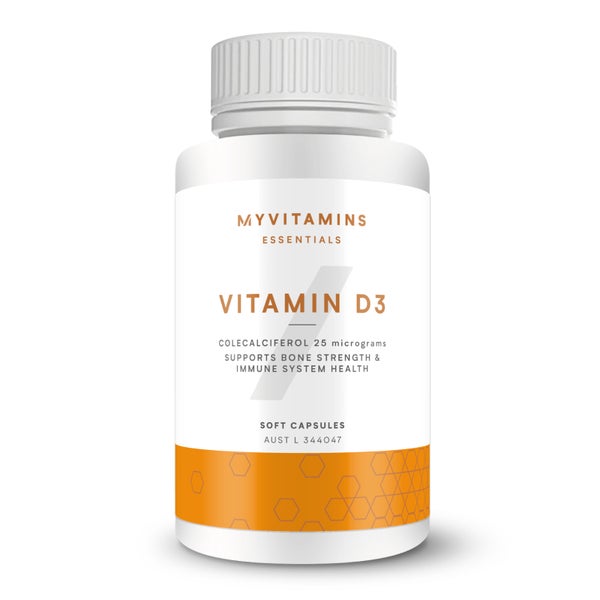 Myvitamins Vitamin D3 - 180 caps