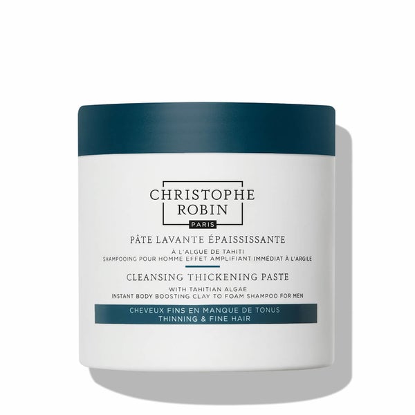 Очищающая паста для волос Christophe Robin Cleansing Thickening Paste with Pure Rassoul Clay and Tahitian Algae, 250 мл