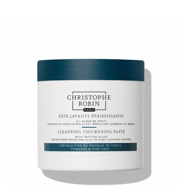 Christophe Robin Cleansing Thickening Paste with Pure Rassoul Clay and Tahitian Algae 250ml