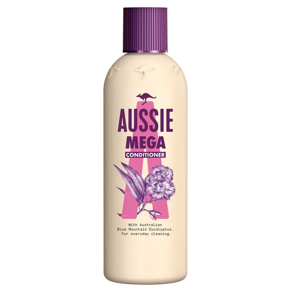 Aussie Mega Hair Conditioner for Daily Conditioning 250ml