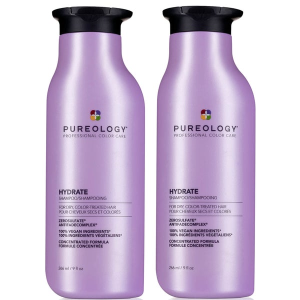 Pureology Hydrate Shampoo Duo 2 x 266ml (Worth $113.00) 