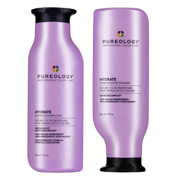 Pureology Hydrate Shampoo and Conditioner Duo 2 x 266ml (Worth $113.00) 