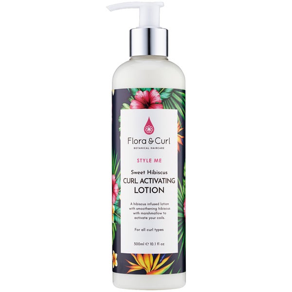 Flora &amp; Curl Sweet Hibiscus Curl Activating Lotion 300ml