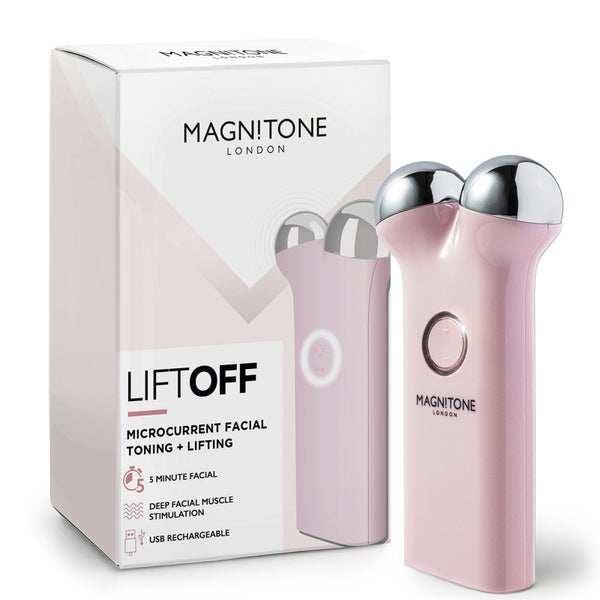 Magnitone London LiftOff Microcurrent Facial Lifting and Toning Device - Pink