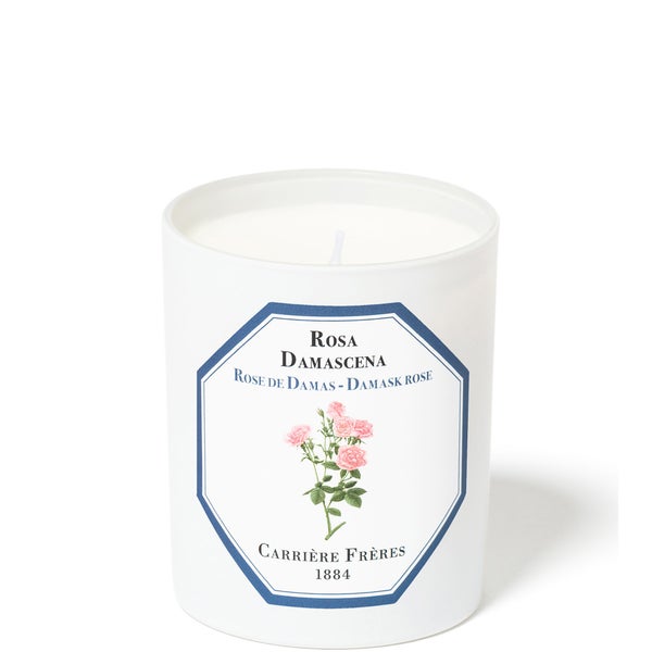 Carrière Frères Scented Candle Damask Rose - Rosa Damascena - 6.5 oz