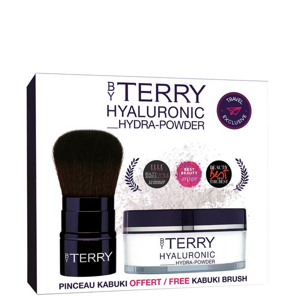 By Terry Exclusive Hyaluronic Hydra Powder and Kabuki Brush Set (Worth £77.00)
