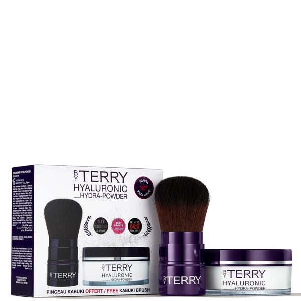 By Terry Exclusive Hyaluronic Hydra Powder and Kabuki Brush Set