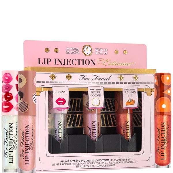 Too Faced Lip Injection Plump and Tasty Trio (Worth £46.20)