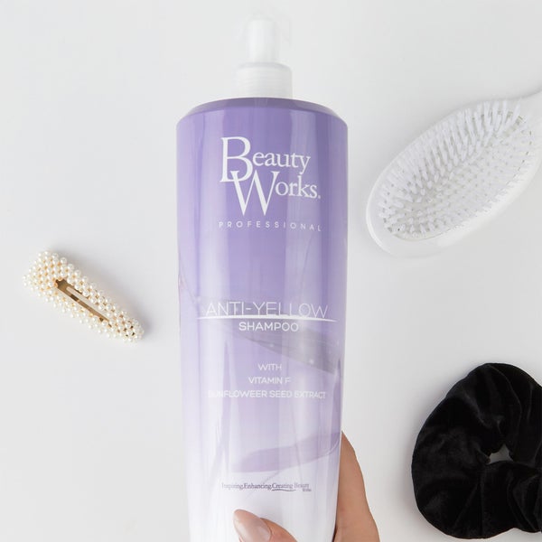 Beauty Works Anti Yellow Shampoo szampon przeciw żółknięciu 1 l