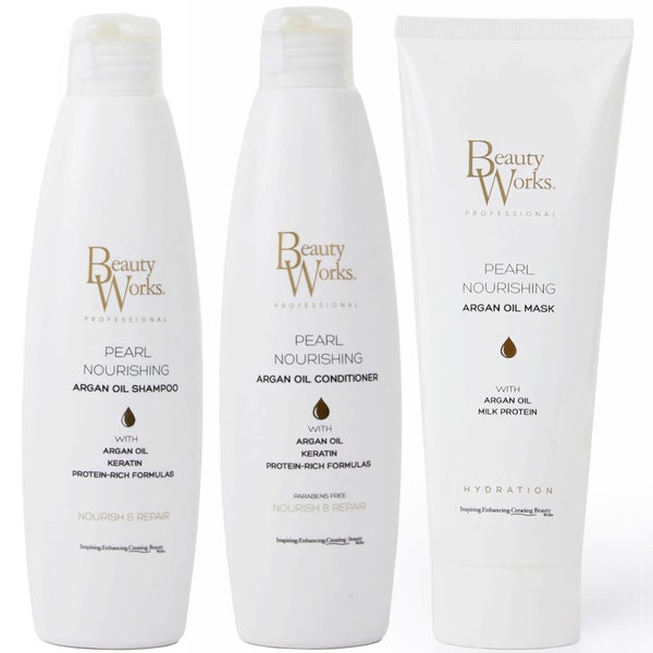 Beauty Works Pearl Nourishing Smoothing Trio