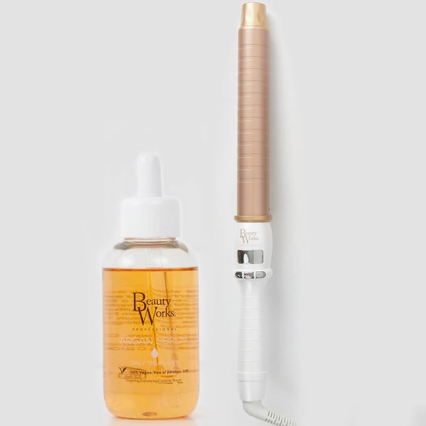 Beauty Works Professional Styler and Argan Serum Bundle