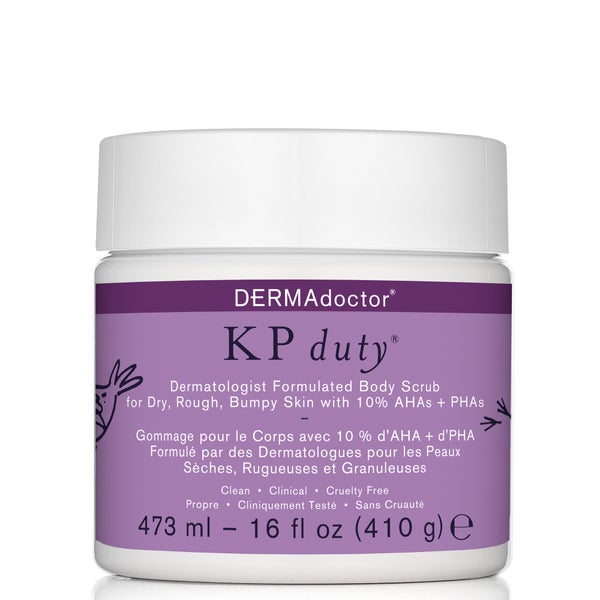 DERMAdoctor KP Duty Dermatologist Formulated Body Scrub - 16 oz
