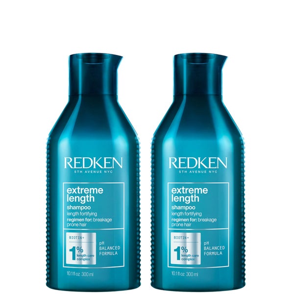 Redken Extreme Length Shampoo 300ml Duo