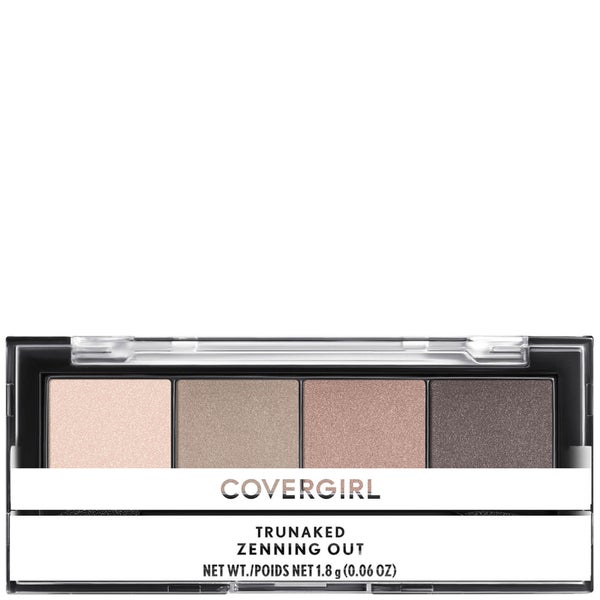 COVERGIRL TruNaked Quad Eye Shadow Palette - Zenning Out 9 oz
